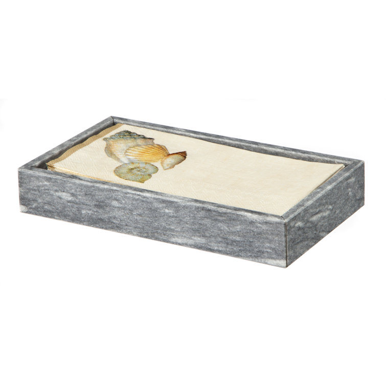 Fleur De Lis Living Rosado Marble Bathroom Accessory Tray Wayfair